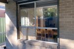 replace wood in aluminium window outside before