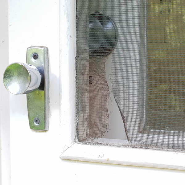 Fly screen door repairs - aluminium and wooden screen doors