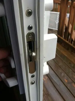 Sliding door lock & latch repairs
