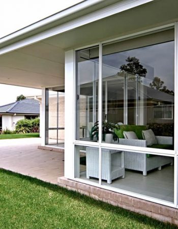 Spacious aluminium windows on classic Adelaide home
